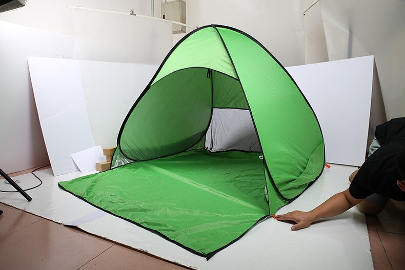 Cheap Goat Tents Beach Camping Tent Outdoor UV Protection Ultralight Portable Sunshade Canopy For Fishing Picnic Hiking Tent Tourist Awning   